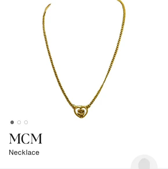 MCM Necklace, 20 Inch. Authentic - Picture 9 of 9